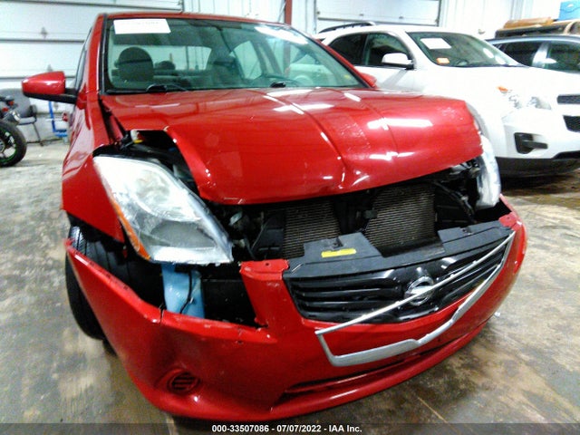 2012 NISSAN SENTRA 2.0 S VIN: 3N1AB6AP1CL660491