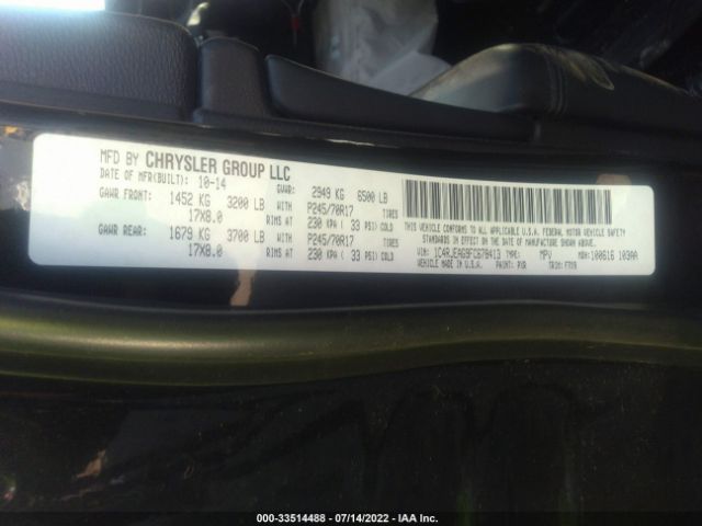 1C4RJEAG9FC678413 Jeep Grand Cherokee Laredo