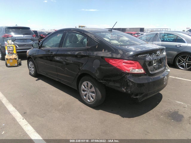 2017 HYUNDAI ACCENT SE VIN: KMHCT4AE5HU355672