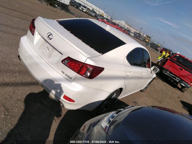 2012 LEXUS IS 250 VIN: JTHBF5C29C2102874