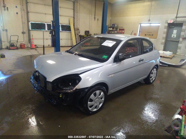 2010 HYUNDAI ACCENT BLUE VIN: KMHCM3ACXAU176359