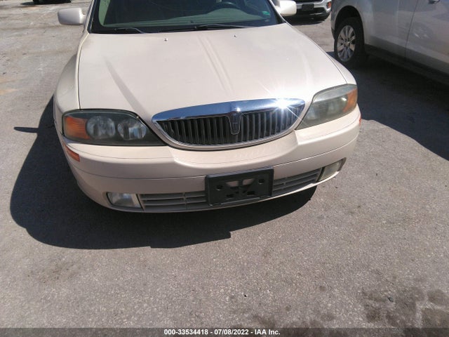 2002 LINCOLN LS W/BASE PKG/W/LSE PKG/W/PREMIUM PKG/W/SPORT PKG VIN: 1LNHM87AX2Y602795