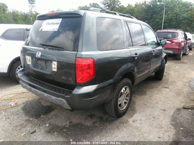 2004 HONDA PILOT EX VIN: 2HKYF18664H548612