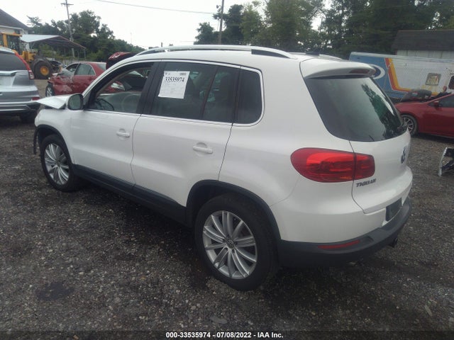 2014 VOLKSWAGEN TIGUAN SE VIN: WVGAV3AX3EW519840