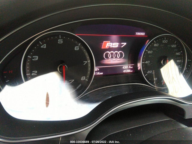 2016 Audi RS 7, VIN: WUAWRAFC5GN904627