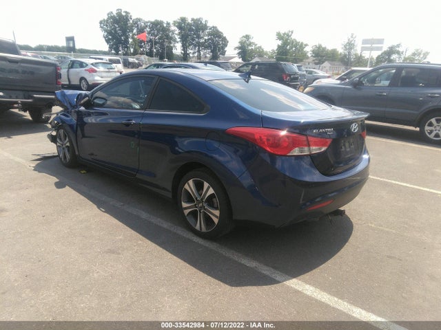 2013 HYUNDAI ELANTRA COUPE SE VIN: KMHDH6AE5DU014896