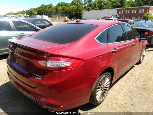 2014 FORD FUSION TITANIUM HYBRID VIN: 3FA6P0RU2ER395792
