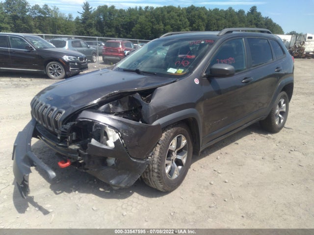2015 JEEP CHEROKEE TRAILHAWK VIN: 1C4PJMBB4FW529555