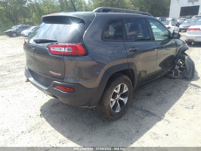 2015 JEEP CHEROKEE TRAILHAWK VIN: 1C4PJMBB4FW529555