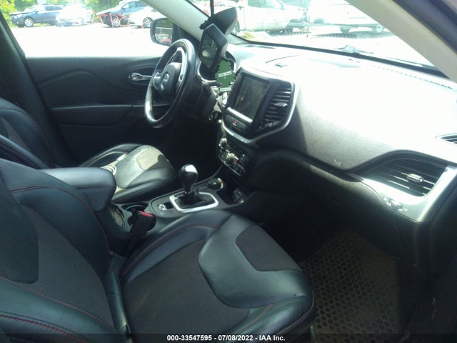 2015 JEEP CHEROKEE TRAILHAWK VIN: 1C4PJMBB4FW529555