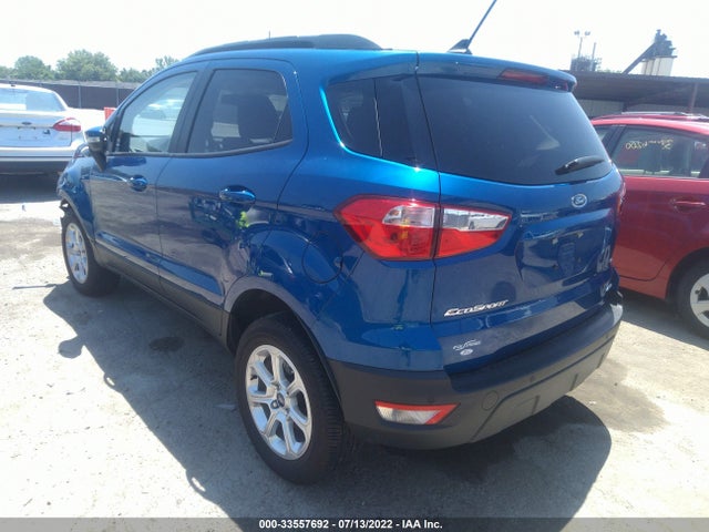 MAJ6S3GL3MC410615 Ford Ecosport Se