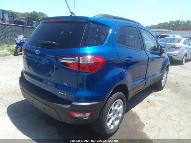 MAJ6S3GL3MC410615 Ford Ecosport Se