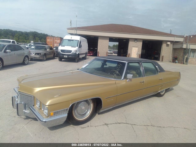 1972 CADILLAC D\'ELEGANCE VIN: 6B69R2Q271960