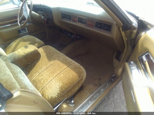 1972 CADILLAC D\'ELEGANCE VIN: 6B69R2Q271960