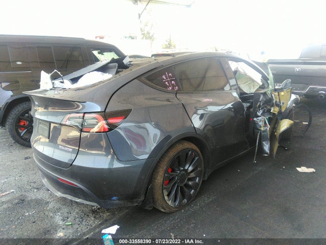Tesla Model Y Performance 2022 7SAYGDEF5NF326648 Image 4