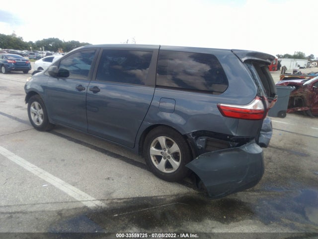 2015 TOYOTA SIENNA L VIN: 5TDZK3DCXFS674833
