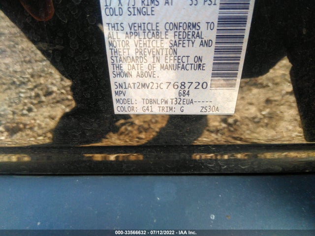 Nissan ROGUE S 2018 5N1AT2MV2JC768720 Image 9