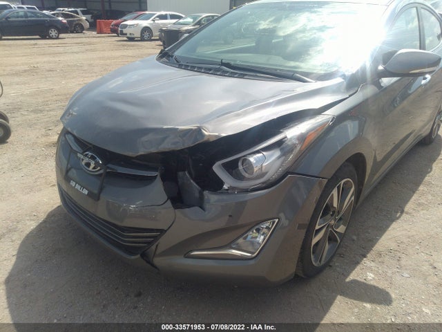 2014 HYUNDAI ELANTRA LIMITED VIN: 5NPDH4AE3EH495333
