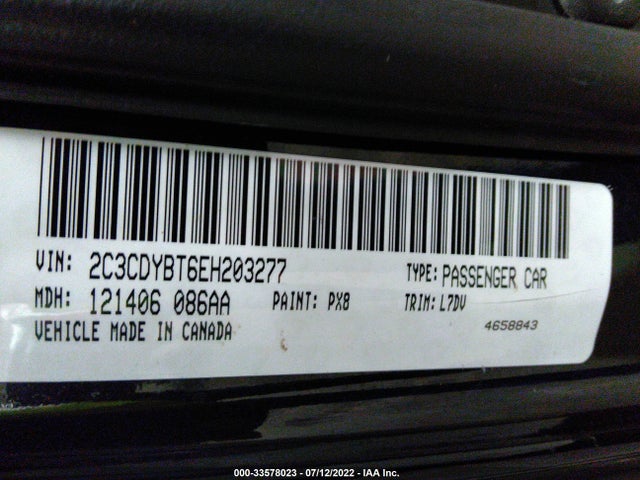 Dodge Challenger R/t 2014 2C3CDYBT6EH203277 Image 9