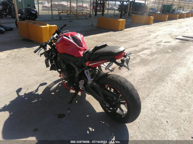 2020 HONDA CBR650 RA VIN: MLHRH015XL5100184