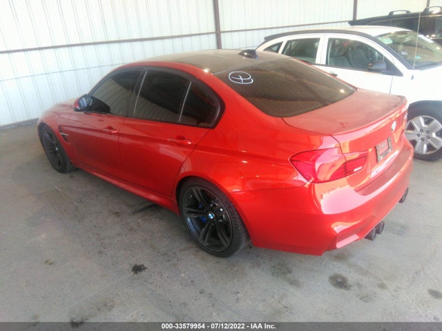 2016 BMW M3, VIN: WBS8M9C51G5D30483
