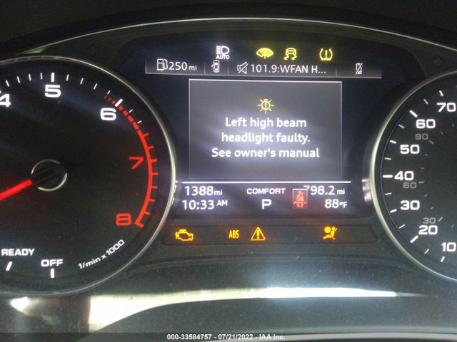 WAUDACF53NA010104 Audi A5 Sportback S Line Premium