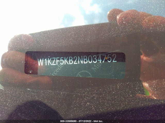 2022 Mercedes-Benz E-Class, VIN: W1KZF5KB2NB034752