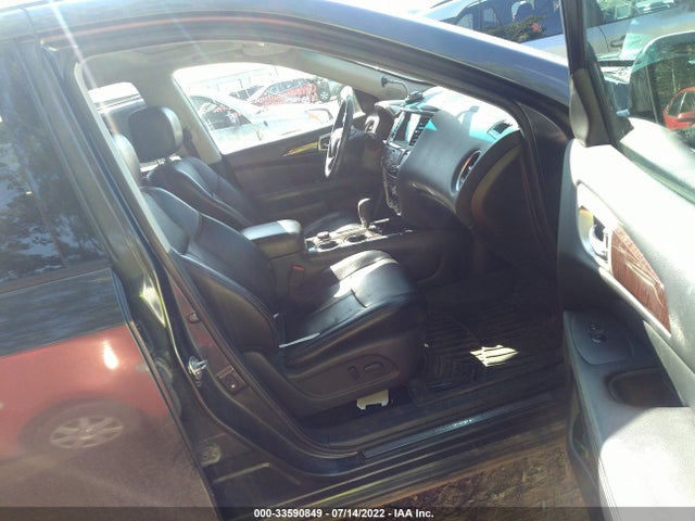 2014 NISSAN PATHFINDER PLATINUM VIN: 5N1AR2MM4EC709857