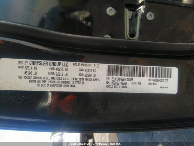 2C3CDXBG8EH115828 Dodge Charger Se