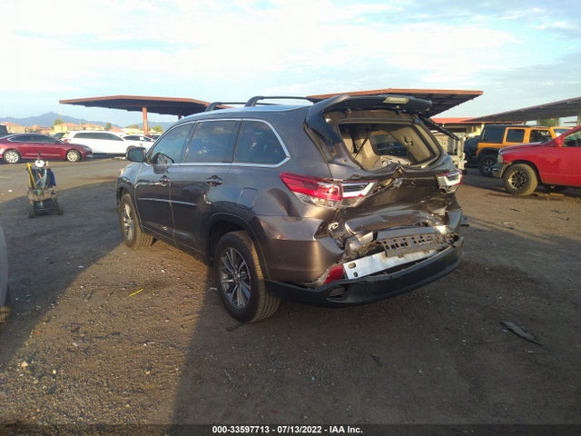 Toyota Highlander Xle/se 2017 5TDKZRFH1HS514335 Image 4
