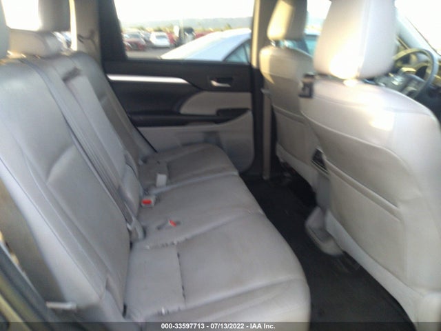 Toyota Highlander Xle/se 2017 5TDKZRFH1HS514335 Image 9