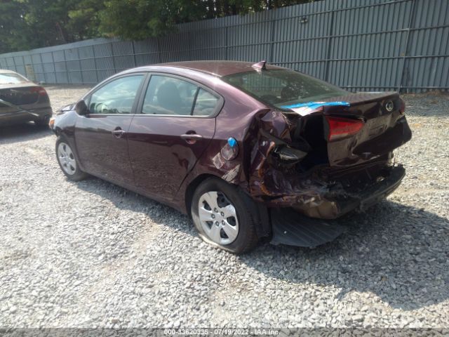 3KPFK4A70JE254730 KIA FORTE LX