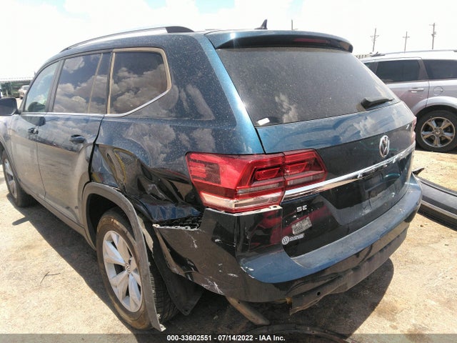 2019 VOLKSWAGEN ATLAS 3.6L V6 SE W/TECHNOLOGY VIN: 1V2WR2CA8KC577181
