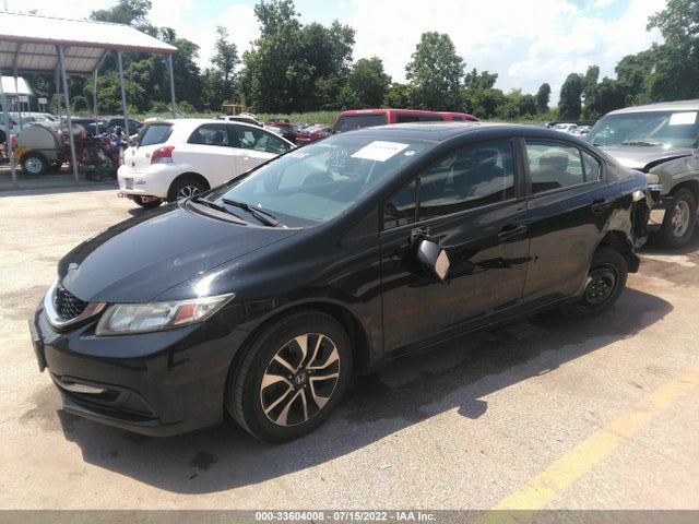 Honda Civic Sedan Ex 2014 19XFB2F84EE276015 Image 2