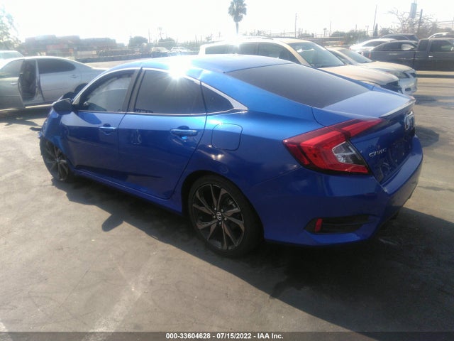 2020 HONDA CIVIC SEDAN SPORT VIN: 19XFC2F81LE002314