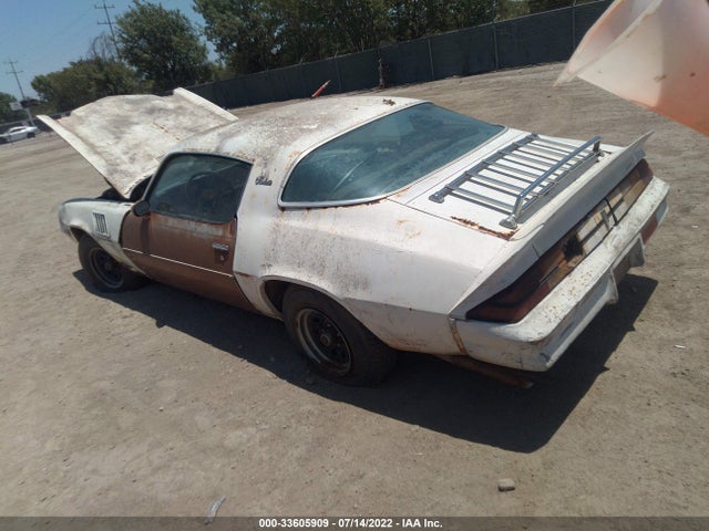 1979 CHEVROLET CAMARO VIN: 1S87L9L577198