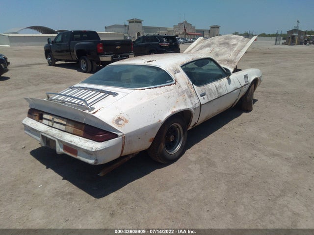 1979 CHEVROLET CAMARO VIN: 1S87L9L577198