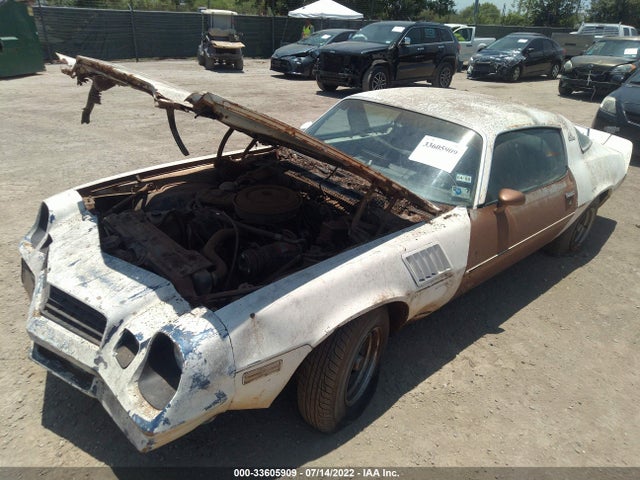 1979 CHEVROLET CAMARO VIN: 1S87L9L577198
