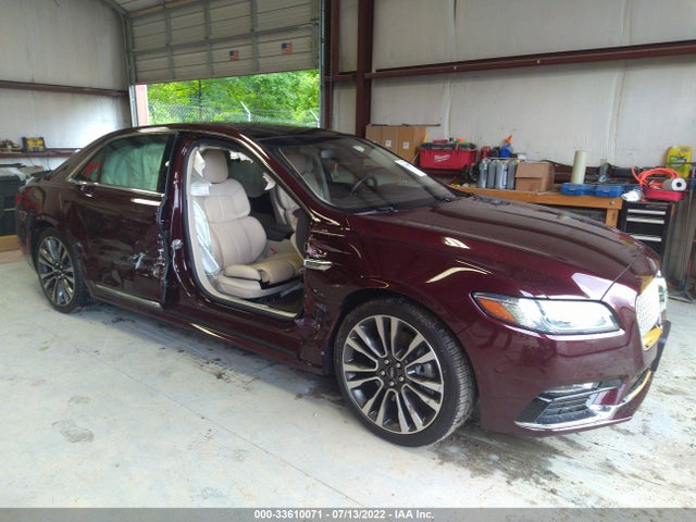 2019 Lincoln Continental, VIN: 1LN6L9RP8K5613023