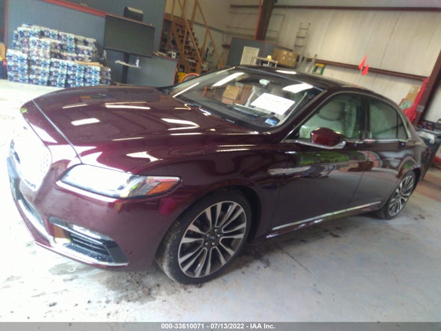 2019 Lincoln Continental, VIN: 1LN6L9RP8K5613023