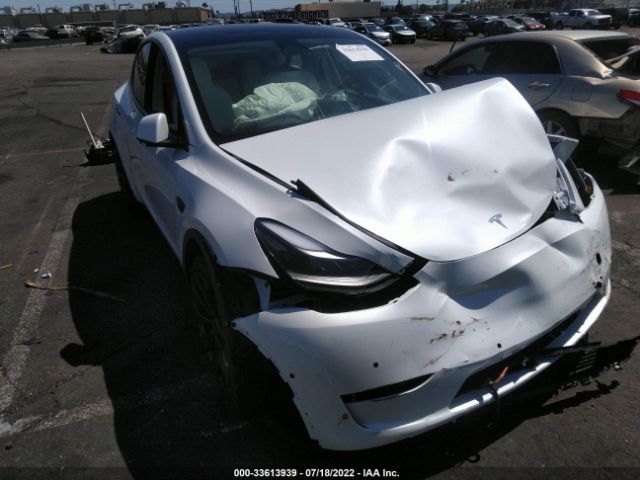 2022 TESLA MODEL Y 7SAYGDEF5NF490045
