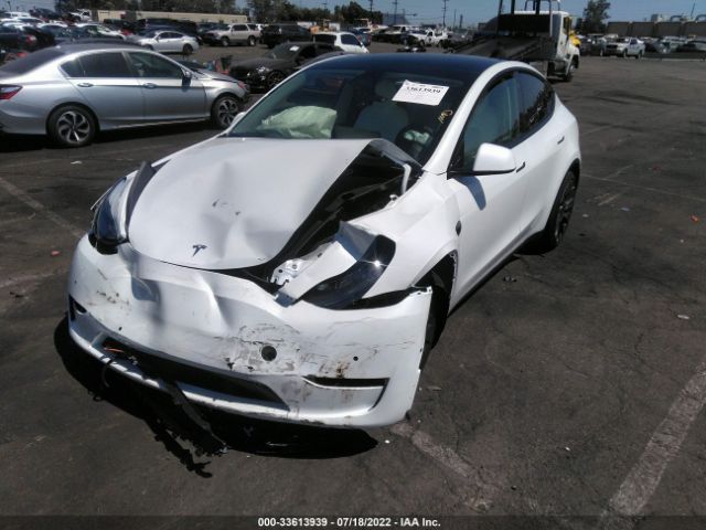 2022 TESLA MODEL Y 7SAYGDEF5NF490045 Photo 1