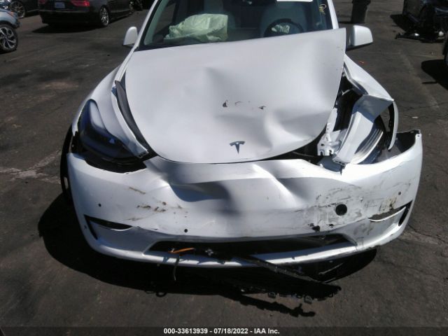2022 TESLA MODEL Y 7SAYGDEF5NF490045 Photo 5