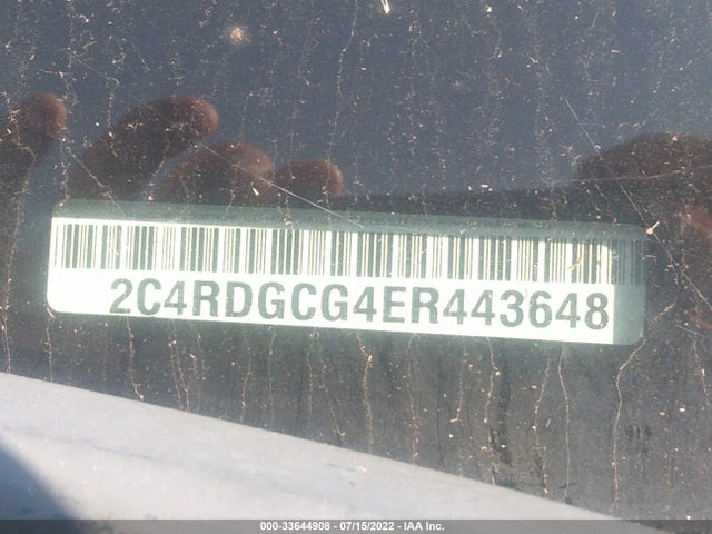 Dodge Grand Caravan Sxt 30th Anniversary 2014 2C4RDGCG4ER443648 Image 9