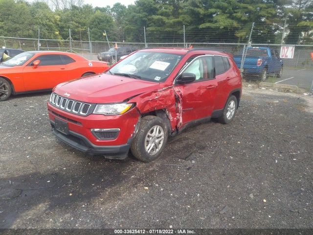 2019 JEEP COMPASS SPORT VIN: 3C4NJCAB4KT637578