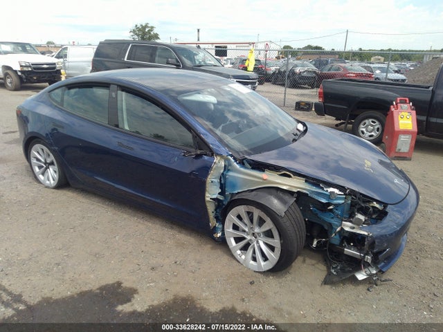 Tesla Model 3 Long Range 2022 5YJ3E1EB6NF209766 main image