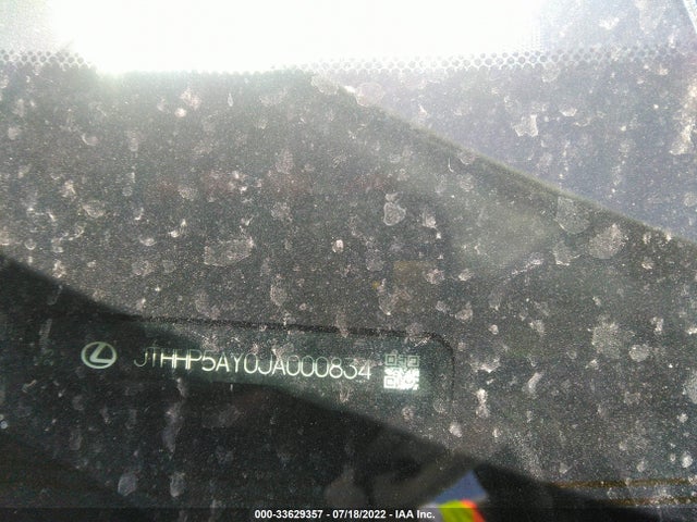 JTHHP5AY0JA000834 Lexus Lc Lc 500