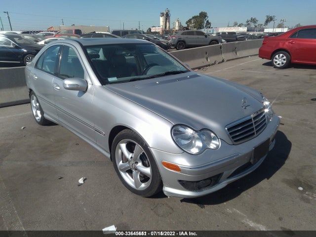 2005 MERCEDES-BENZ C-CLASS 1.8L VIN: WDBRF40J15F676546