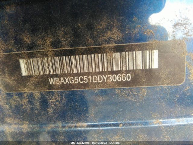 WBAXG5C51DDY30660 BMW 5 Series 528i