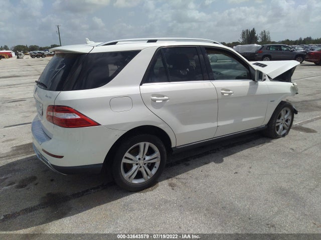 2012 MERCEDES-BENZ M-CLASS ML 350 VIN: 4JGDA5HB7CA044038